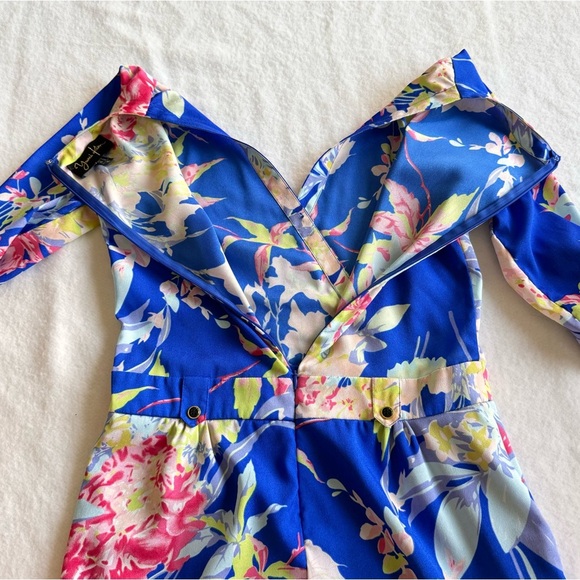Yumi Kim Blue Floral Romper Size S - Picture 13 of 13